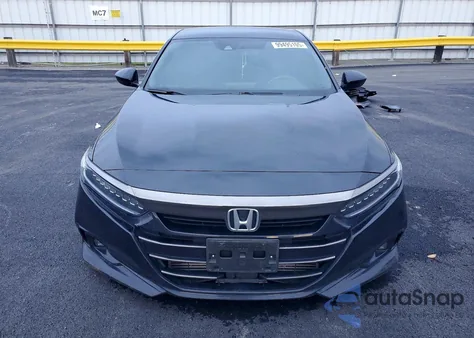 2022 Honda Accord Sport из США, поврежденный, VIN 1HGCV1F33NA109657